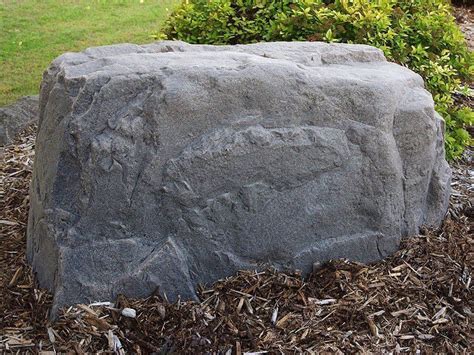 rock cover for electrical box|artificial rock covers for landscaping.